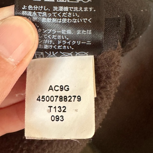 The North Face Black and Brown Denali Fleece Jacket - Picture 10 of 13